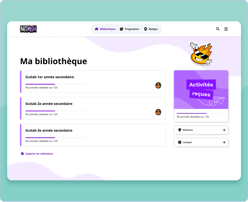 page principale