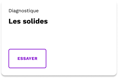 Activité les solides