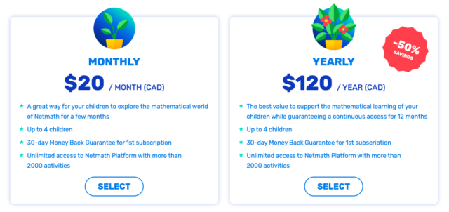 Family subscription